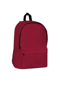 Sac à dos avec grand compartiment principal à fermeture par zip et poche avant avec zip caché - YALE 18L | Bordeaux