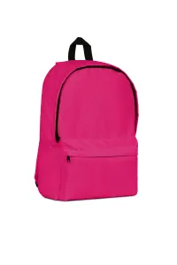 Sac à dos avec grand compartiment principal à fermeture par zip et poche avant avec zip caché - YALE 18L | Fuchsia