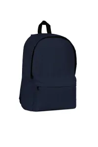 Sac à dos avec grand compartiment principal à fermeture par zip et poche avant avec zip caché - YALE 18L | Bleu marine