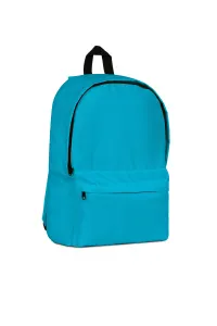 Sac à dos avec grand compartiment principal à fermeture par zip et poche avant avec zip caché - YALE 18L | Bleu atoll