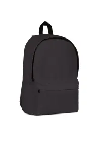 Sac à dos avec grand compartiment principal à fermeture par zip et poche avant avec zip caché - YALE 18L | Anthracite