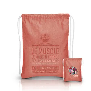 Sac a dos en coton personnalisé - gym bag 150 g/mv