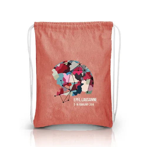 Sac a dos en coton personnalisé - gym bag 150 g/mv