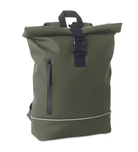 Sac à dos en PU pour ordinateur - Laptosa | Vert Foncé