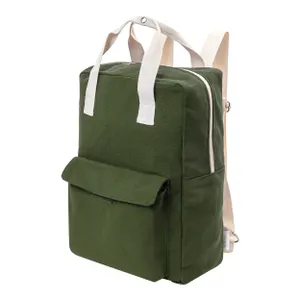 Sac à dos en toile recyclée - Rekan Back | Vert