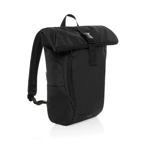 Sac à dos ordinateur 15,6'' personnalisé en rPET Aware™ Swiss Peak Leonard - Swiss Peak