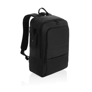 Sac à dos ordinateur 15,6' publicitaire en rPET AWARE™ Armond - XD Xclusive | Noir