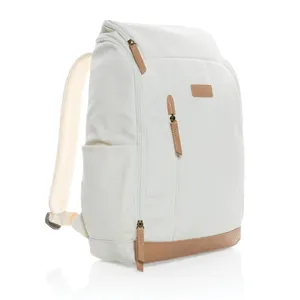 Sac à dos ordinateur Impact AWARE™ personnalisable en toile 16oz recyclé - XD Collection