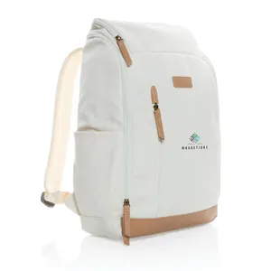 Sac à dos ordinateur Impact AWARE™ personnalisable en toile 16oz recyclé - XD Collection
