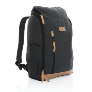 Sac à dos ordinateur Impact AWARE™ personnalisable en toile 16oz recyclé - XD Collection