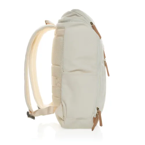 Sac à dos ordinateur Impact AWARE™ personnalisable en toile 16oz recyclé - XD Collection