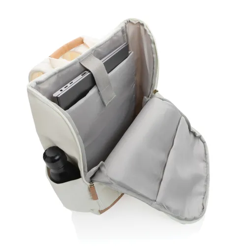 Sac à dos ordinateur Impact AWARE™ personnalisable en toile 16oz recyclé - XD Collection