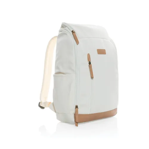 Sac à dos ordinateur Impact AWARE™ personnalisable en toile 16oz recyclé - XD Collection