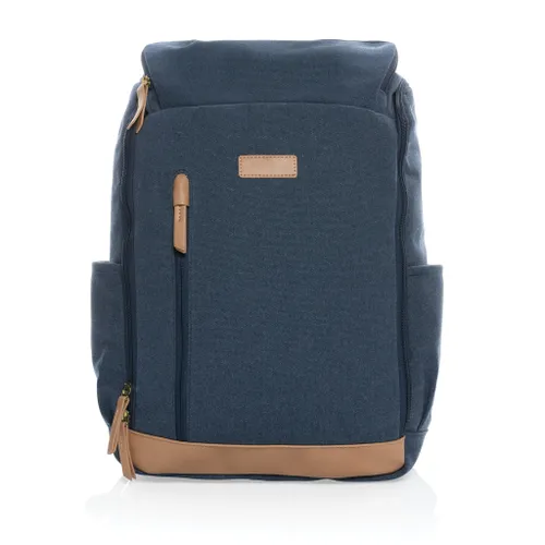 Sac à dos ordinateur Impact AWARE™ personnalisable en toile 16oz recyclé - XD Collection