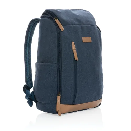 Sac à dos ordinateur Impact AWARE™ personnalisable en toile 16oz recyclé - XD Collection
