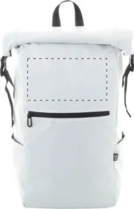 Sac à dos personnalisable en rpet - Astor | Blanc