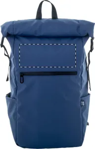 Sac à dos personnalisable en rpet - Astor | Bleu Foncé