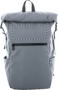 Sac à dos personnalisable en rpet - Astor | Gris Foncé