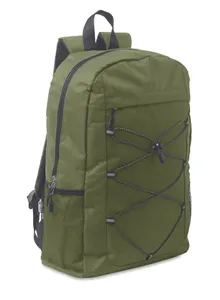 Sac à dos polyester 600D RPET - Hige | Vert Armée Vert