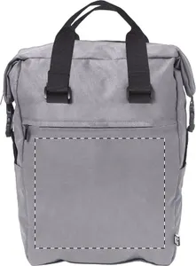 Sac à dos publicitaire en rpet - Ellison | Gris