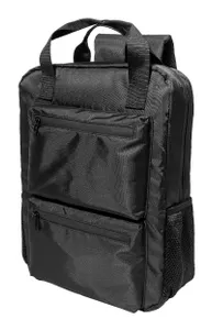 Sac à dos publicitaire en RPET twill - Westing | Noir