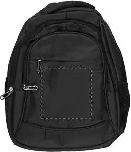 Sac à dos publicitaire - Rupert | Noir