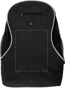 Sac à dos publicitaire - Saturn | Noir