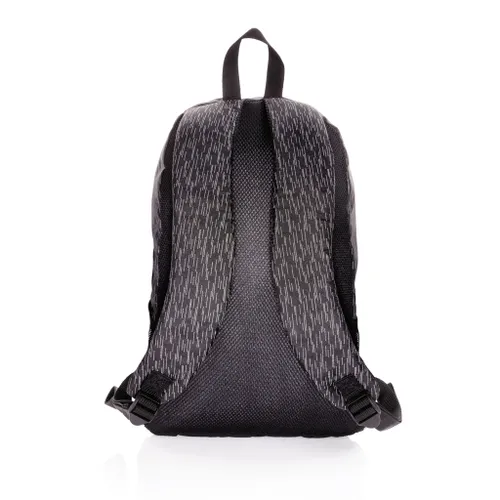 Sac à dos réfléchissant personnalisable pour ordinateur portable en RPET - XD Collection