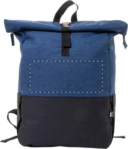 Sac à dos rpet personnalisé - Carnegie | Bleu