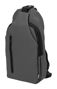 Sac à l'épaule personnalisé en RPET - Crobud | Gris