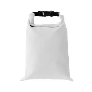 Sac à lunch pliable 30x20cm en rPET AWARE™ Snackstrap - XD Collection | Blanc