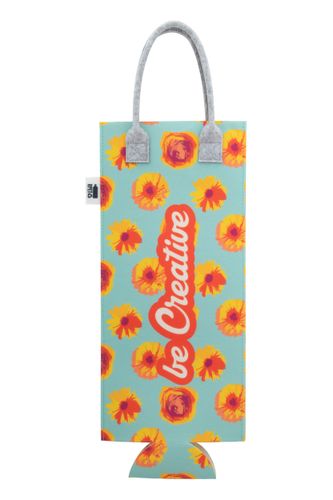 Sac à vin rpet personnalisable - CreaFelt Vino