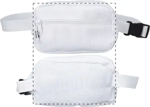 Sac banane personnalisé - CreaWaist Compact | Blanc