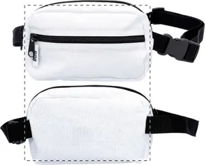 Sac banane personnalisé - CreaWaist Compact | Noir