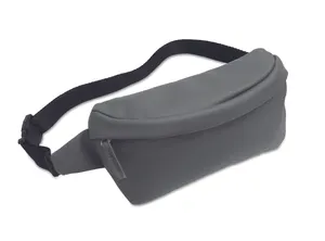 Sac banane publicitaire en 600D RPET - Bangkok Waist | Gris Pierre