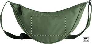 Sac banane publicitaire en rpet - Stiva | Vert