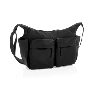 Sac bandoulière en nylon recyclé RCS KENTO URBAN - XD Xclusive | Noir
