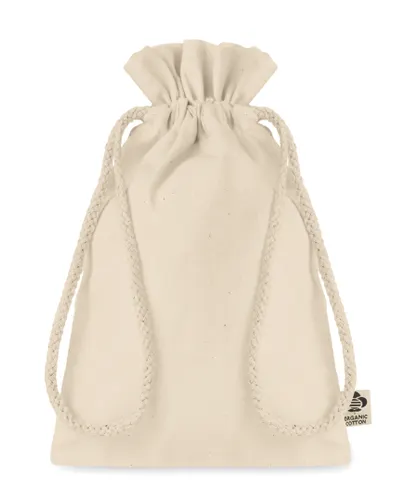 Sac cadeau coton biologique personnalisé - Amber Small