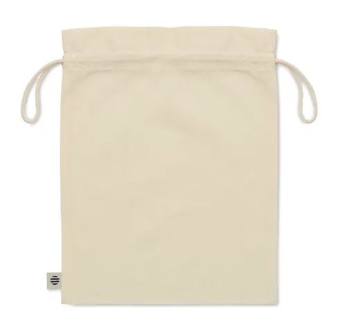 Sac cadeau coton biologique personnalisé M - Amber Medium