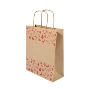 Sac cadeau de Noël, format moyen - Julegave M