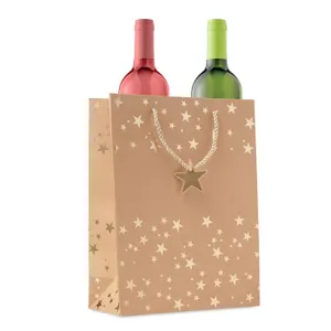 Sac cadeau en papier à motifs personnalisé - Sparkle