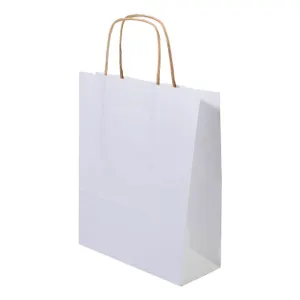 Sac cadeau en papier, grand format - Papbag L | Blanc