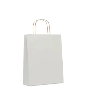 Sac cadeau en papier -  PAPER TONE M | Blanc 2