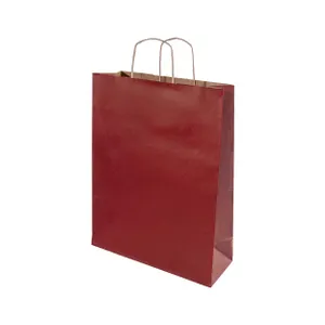 Sac cadeau en papier, petit format - Papbag S | Bordeaux