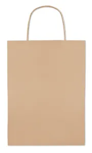 Sac cadeau personnalisable (moyen) 150 gr/m² - Paper Medium | Beige