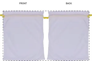 Sac cadeau personnalisé, grand - SuboGift L | Jaune