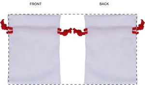 Sac cadeau personnalisé, petit - SuboGift S | Rouge