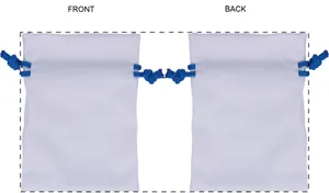 Sac cadeau personnalisé, petit - SuboGift S | Bleu