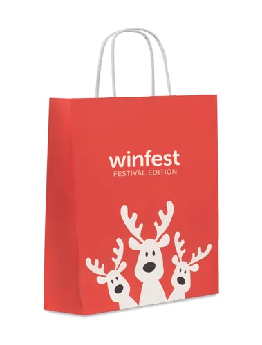 Sac cadeau publicitaire format moyen - Bao Medium