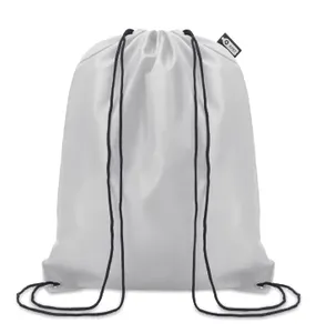 Sac cordelette publicitaire en PET 190gr - Shooppet | White